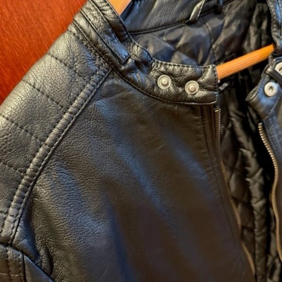 William Rast Faux Leather Moto Jacket (Mens) - Picture 3 of 7